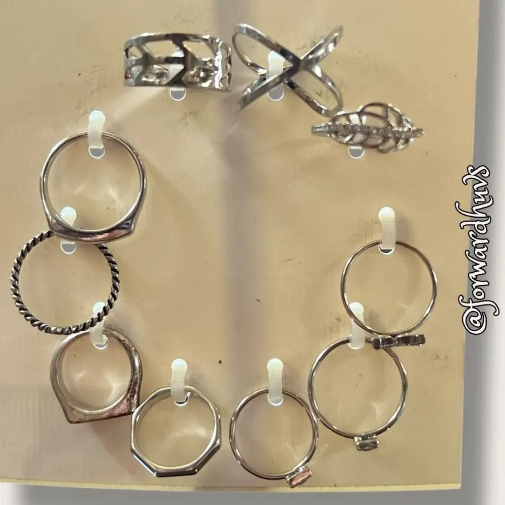Bundle Sale 3 for $15 | 10 Rings | Authentic American Heritage | Size 7.5